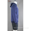 Men's long sleeve sweatjacke with hood